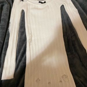 Distressed forever 21 dress